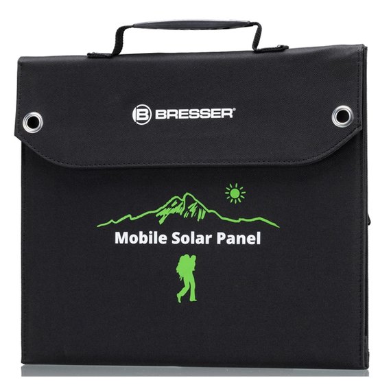 Портативное зарядное устройство - солнечная панель Bresser Mobile Solar Charger 40 Watt USB DC (3810040) 930149, изображение 2