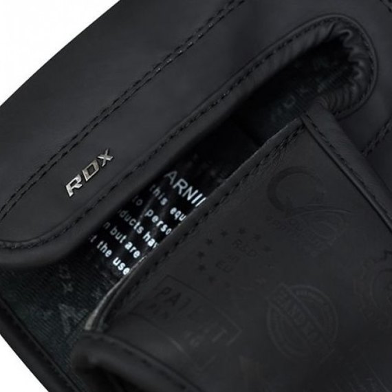 Боксерские перчатки RDX F15 Matte Black 14 ун. (3373_403010), Вес: 14 унций, изображение 8