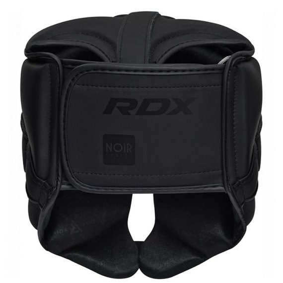 Боксерський шолом RDX T15 Noir Cheek Protector Matte Black M (3376_403011), Розмір: M, зображення 4