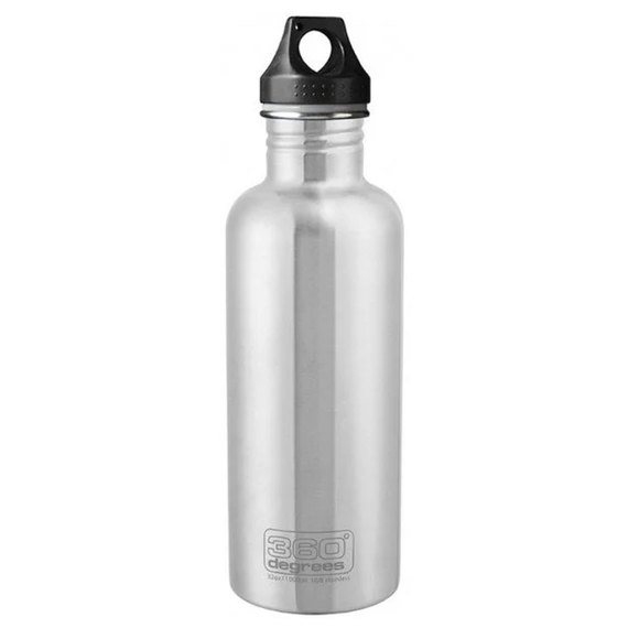 Бутылка для воды 360° degrees Stainless Steel Bottle Silver 1000 мл (STS 360SSB1000ST), Цвет: Silver