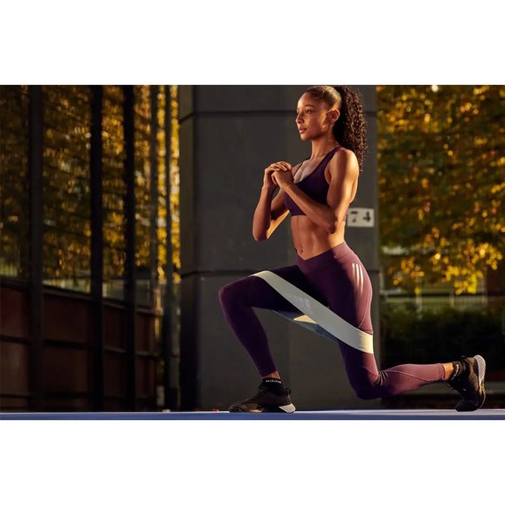 Еспандер-петля Adidas Resistance Band Light зелений 70х7.6х0.5 см (ADTB-10703GN), Колір: Зелений, зображення 4