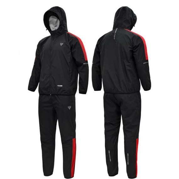 Костюм для похудения с капюшоном RDX Red New XL (1929_40256), Размер: XL, изображение 2