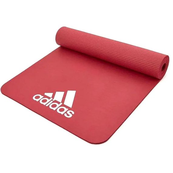 Килимок для фітнесу Adidas Fitness Mat червоний 183x61x1 см (ADMT-11015RD), Колір: Червоний, Довжина, мм: 1830 мм, зображення 2