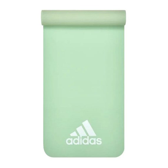 Коврик для фитнеса Adidas Fitness Mat зеленый 173x61x0.7 см (ADMT-11014GN), Цвет : Зелёный, изображение 4