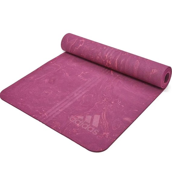 Коврик для йоги Adidas Camo Yoga Mat рожевий 173х61х0.5 см (ADYG-10500PK), Колір: Фіолетовий, зображення 2
