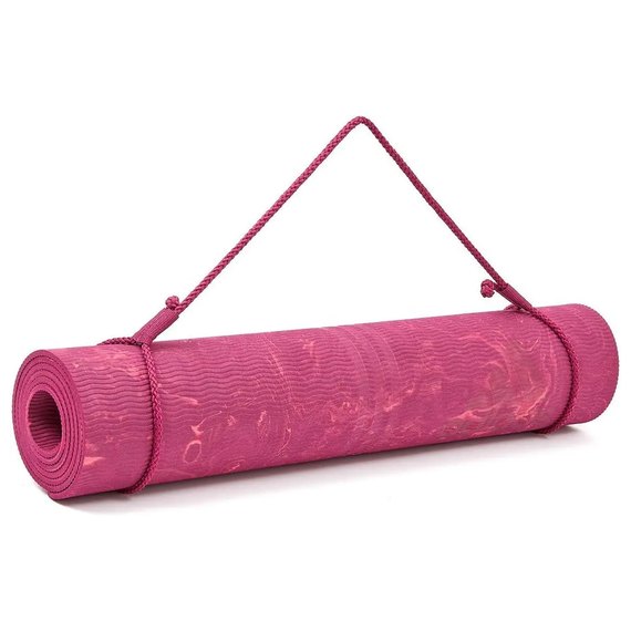 Коврик для йоги Adidas Camo Yoga Mat рожевий 173х61х0.5 см (ADYG-10500PK), Колір: Фіолетовий, зображення 8