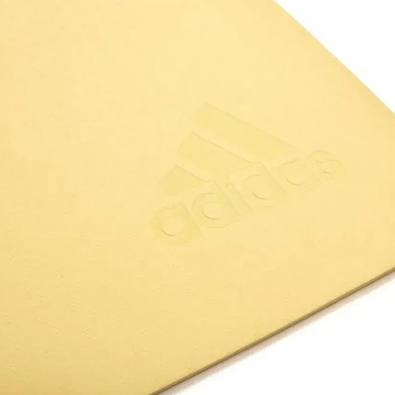 Коврик для йоги Adidas Premium Yoga Mat желтый 176х61х0.5 см (ADYG-10300YL), Цвет : Жёлтый, изображение 7