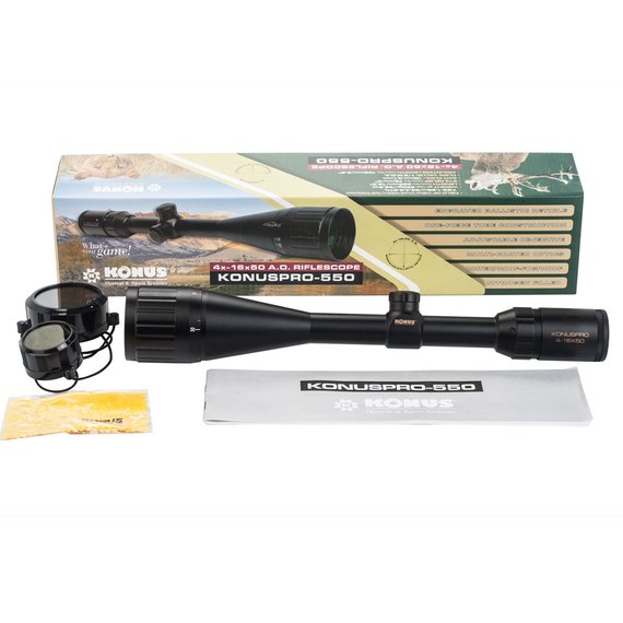 Оптический прицел Konus PRO-550 Impact 4-16x50 , изображение 4