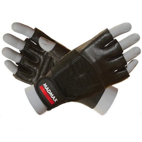 Перчатки для зала MadMax MFG-248 Clasic Exclusive Black XXL (MFG-248-Black_XXL), Размер: XXL, Цвет: Чёрный