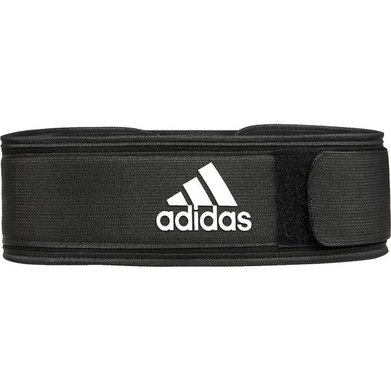 Пояс для тяжелой атлетики Adidas Essential Weightlifting Belt черный XS (62-75 см) (ADGB-12252), Размер: XS
