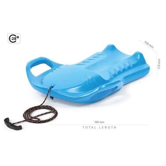 Санки-слайдер Prosperplast Sporty синие (5905197379708), изображение 3