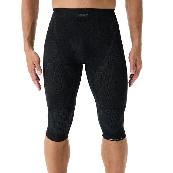 Термоштаны мужские Accapi XPerience 3/4 Black/Anthracite M/L (ACC XА804.9966-ML), изображение 3