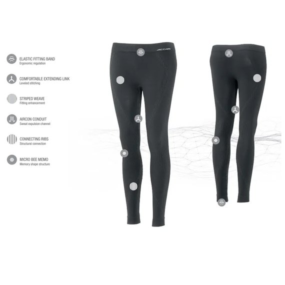 Термоштаны женские Accapi Nembus Black XS/S (ACC CA113.999-XSS), Размер: XS/S, Рост: 155-168 см, изображение 2