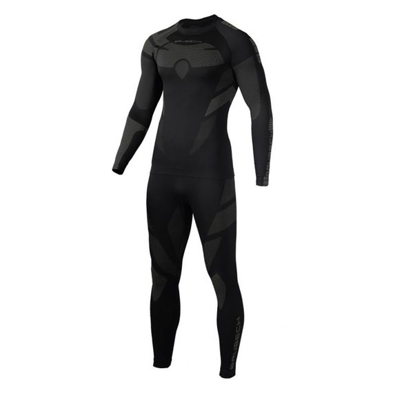 Комплект детского термобелья Brubeck DRY Junior KP10220 black/graphite 152/158 (KP10220-152/158), Рост: 152-158 см, изображение 2