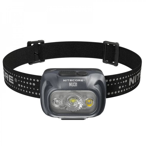 Налобный фонарь Nitecore NU31 серый (6-1504_grey), Цвет: Серый