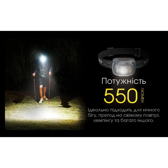 Налобный фонарь Nitecore NU31 серый (6-1504_grey), Цвет: Серый, изображение 7