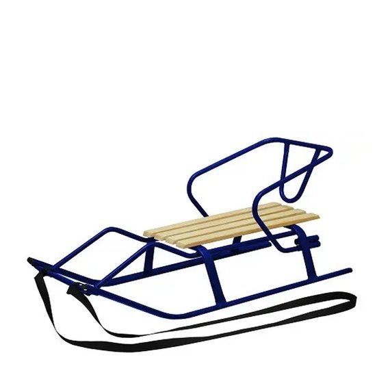 Санки Snower Флеш сині  (4820211100483BLUE), Колір: Синій, зображення 3