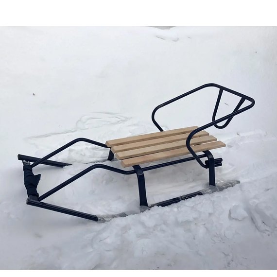 Санки Snower Флеш сині  (4820211100483BLUE), Колір: Синій, зображення 5