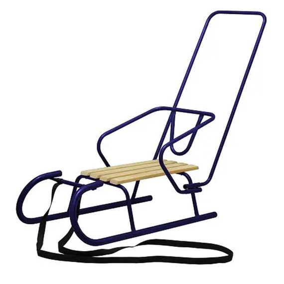 Санки Snower Снежок синие (4820211100476BLUE), Цвет: Синий, изображение 2