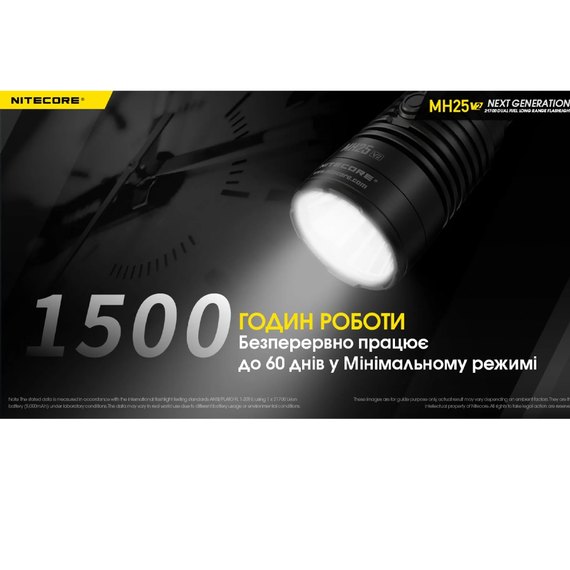 Тактический фонарь Nitecore MH25 V2 (6-1014_v2), изображение 10