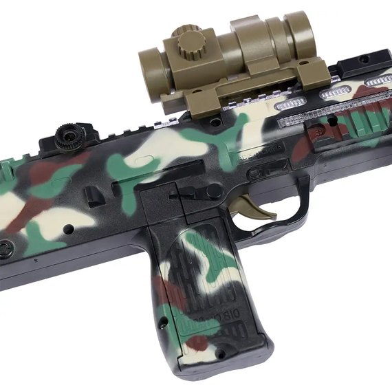 Іграшковий світло-звуковий автомат ZIPP Toys Спритний тигр Камуфляж (810M), зображення 5