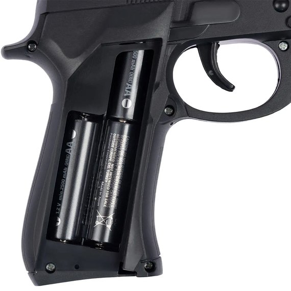 Игрушечный свето-звуковой пистолет ZIPP Toys Beretta 92FS Черный (813B), изображение 6