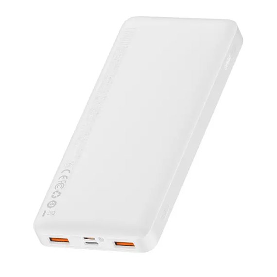 Повербанк Baseus Bipow Digital Display 10000 mAh 20W White (PPDML-L02), Цвет : Белый, изображение 3