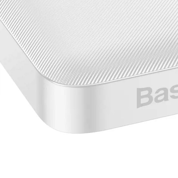 Повербанк Baseus Bipow Digital Display 10000 mAh 20W White (PPDML-L02), Цвет : Белый, изображение 5