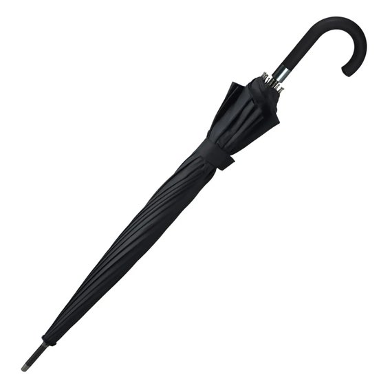 Зонт Semi Line Black (2512-0) DAS302135, Цвет: Чёрный, изображение 3