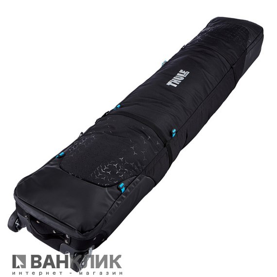 Чехол на колесах для 2-х пар лыж Thule RoundTrip Double Ski Roller 195cm-Black 100215