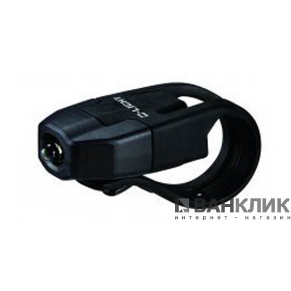 Мигалка задняя CG-210R с батарейками, черная, 1 диод, 2 режима 13891