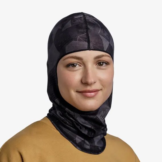 Балаклава Buff Ecostretch Balaclava Micor Gra (BU 132447.901.10.00), Цвет : Micor Gra, изображение 3