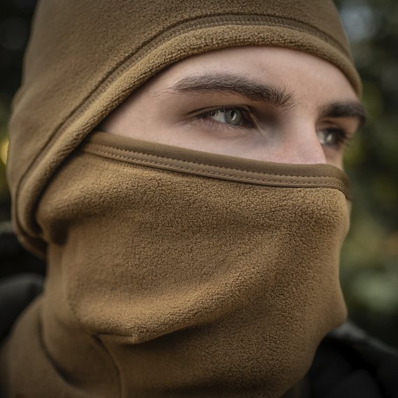 Балаклава-ниндзя M-TAC Polartec флис coyote brown S/M (51680017), Цвет : Coyote, Размер: S/M, изображение 7