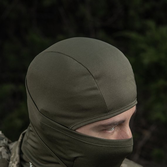 Балаклава-ниндзя M-TAC Polartec потоотводящая army olive L (40411062), Цвет : Olive, Размер: L, изображение 15