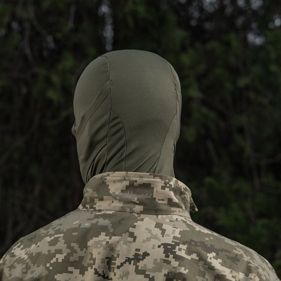 Балаклава-ниндзя M-TAC Polartec потоотводящая army olive M (40411062), Цвет : Olive, Размер: M, изображение 9