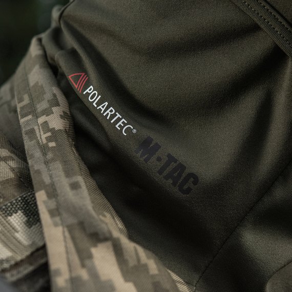 Балаклава-ниндзя M-TAC Polartec потоотводящая army olive S (40411062), Цвет : Olive, Размер: S, изображение 14