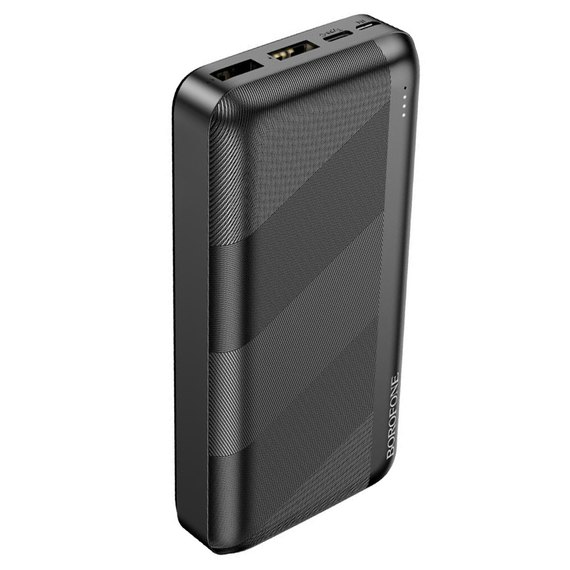 Повербанк Borofone Pindar 20000 mAh Black BJ27A (6974443388015), Цвет : Чёрный
