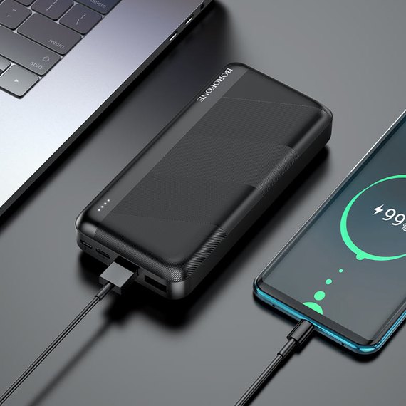 Повербанк Borofone Pindar 30000 mAh Black BJ27B (6974443388039), изображение 6