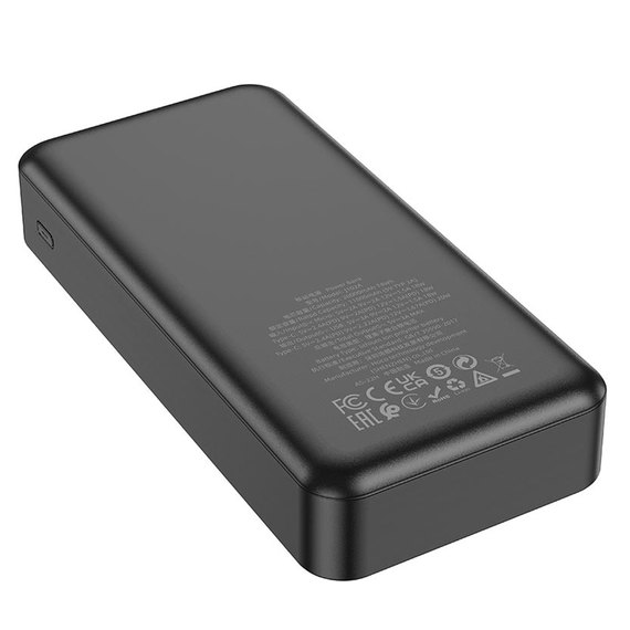 Повербанк HOCO Cool figure J102A 20000 mAh 20W Black (6931474783622), Ёмкость: 20 000 mAh, Цвет : Чёрный, изображение 6