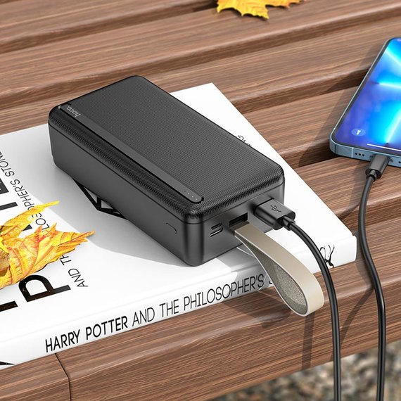 Повербанк HOCO J91B 30000 mAh Black (6931474769947), Ємність: 30 000 mAh, Колір: Чорний, зображення 6