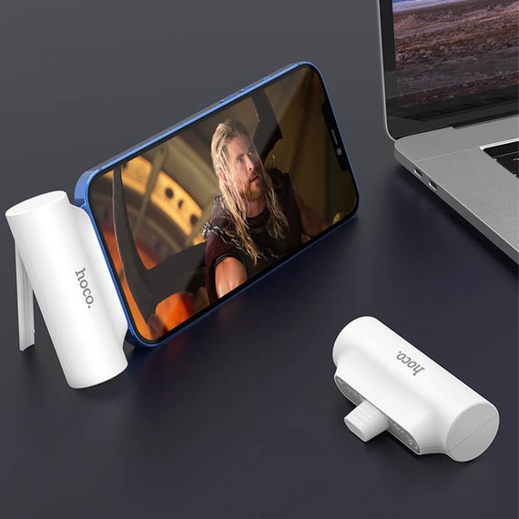 Повербанк HOCO Straight DB16 4000 mah White (000008547), изображение 2