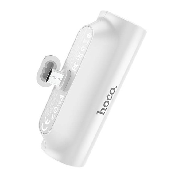 Повербанк HOCO Straight DB16 4000 mah White (000008547), изображение 4