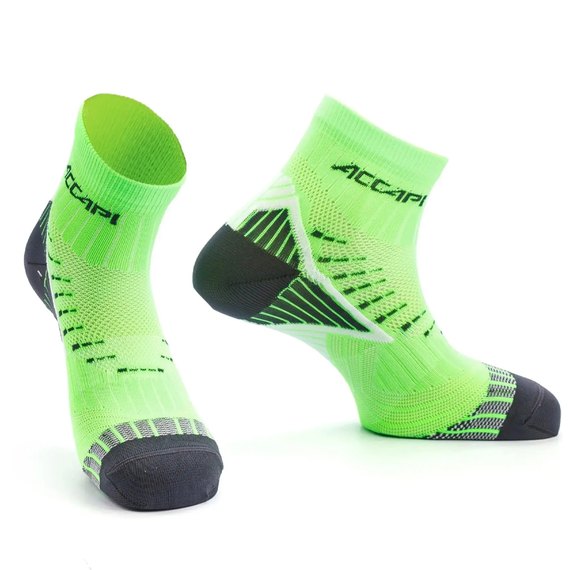 Термоноски Accapi Running UltraLight, Green Fluo, 45-47 (ACC H1308.928-IV), Размеры: 45-47, Цвет: Green Fluo
