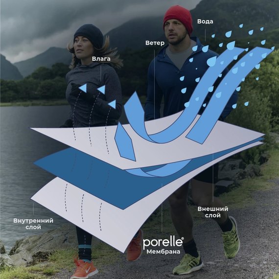 Носки водонепроницаемые Dexshell Pro visibility Cycling 43-46 черные (DS648GRYL), Размеры: 43-46, изображение 2