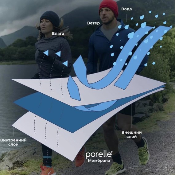 Шкарпетки водонепроникні Dexshell Terrain Walking 47-49 сірі (DS828HGXL), Розміри: 47-49, зображення 4