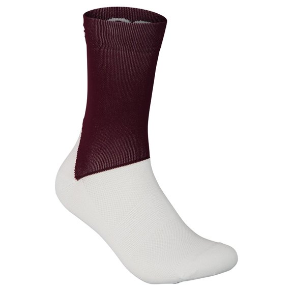 Носки POC Essential Road Sock, Propylene Red/Hydrogen White, 39-41 (PC 651108353MED1), Размеры: 39-41, Цвет: Red/Hydrogen White