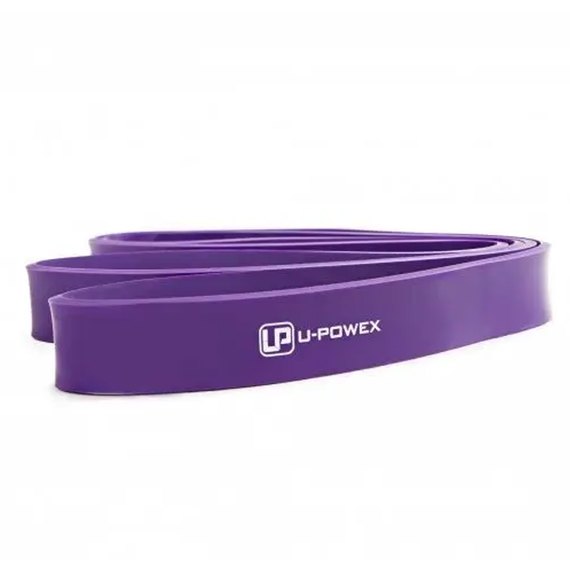 Резиновые петли для тренировок U-Powex Power Band набор 2 шт (16-57 кг) Purple/Green (UP_1072_2in_P/G), изображение 4
