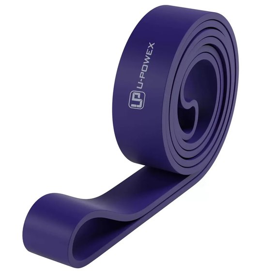 Резиновые петли для тренировок U-Powex Power Band набор 2 шт (16-57 кг) Purple/Green (UP_1072_2in_P/G), изображение 6