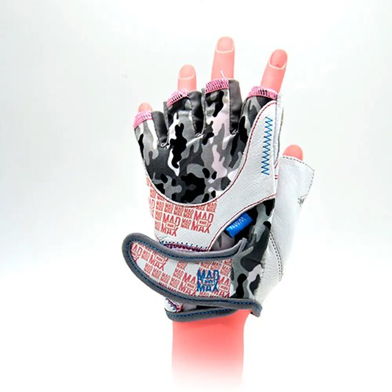 Перчатки для фитнеса MadMax MFG-931 No matter White M (MFG-931-WHT_M), Размер: M, Цвет: Белый, изображение 2