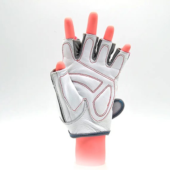 Перчатки для фитнеса MadMax MFG-931 No matter White M (MFG-931-WHT_M), Размер: M, Цвет: Белый, изображение 4